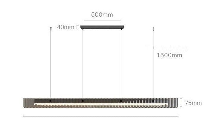 Sofia™ | Linear Pendant Lamp