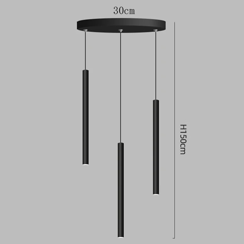 Ella™ | Elegant LED staircase pendant