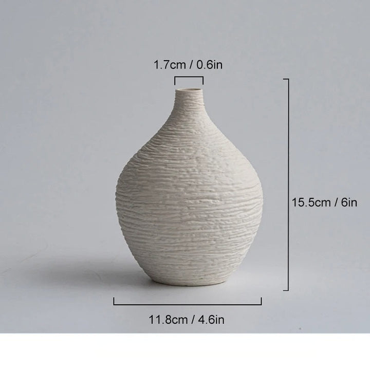 Sami™ | Ceramic vase with narrow opening