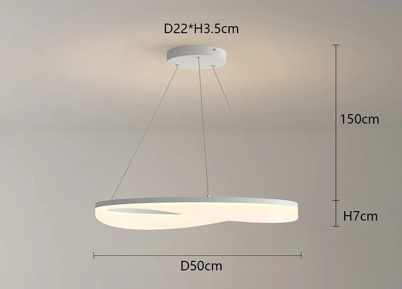 Harcadia™ | Modern Ring LED Chandelier