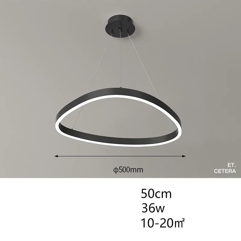 Lotta™ | Modern ring-shaped LED chandelier