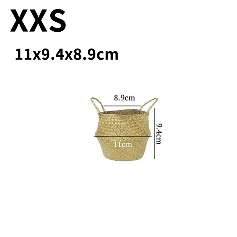 Helene™ | Natural basket made of seagrass