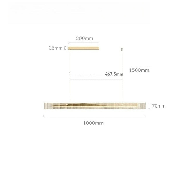 Sofia™ | Linear Pendant Lamp