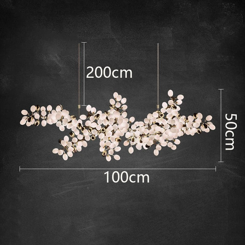 Gala™ | Grape Glass Art Chandelier