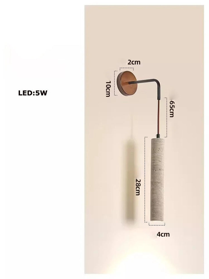 Rome™ | Chandelier made of stone and steel