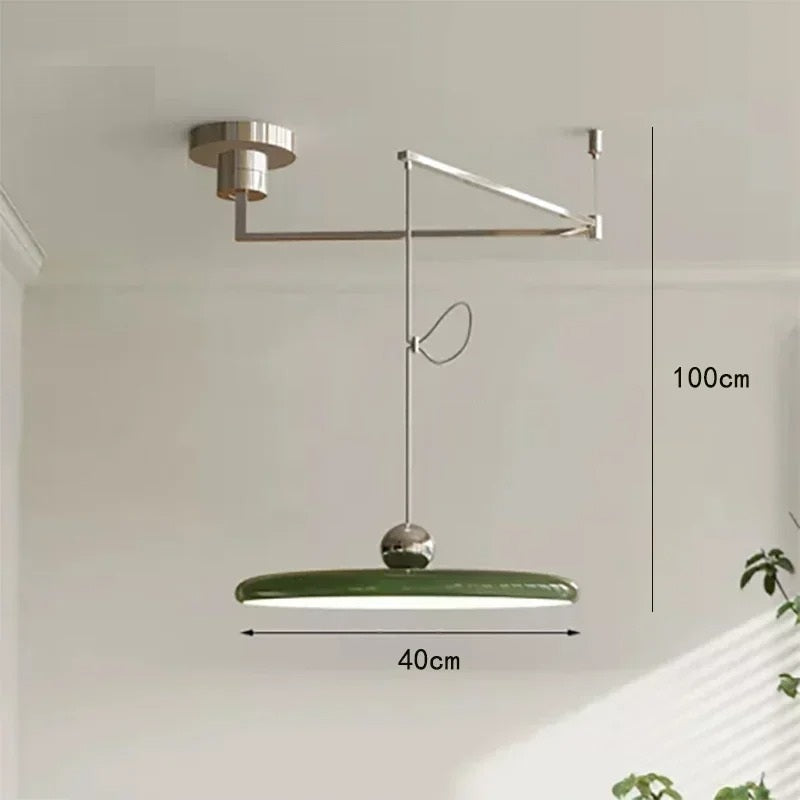 Elydris™ | Adjustable pendant light with swivel arm