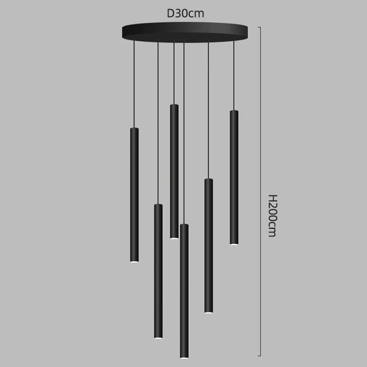 Ella™ | Elegant LED staircase pendant