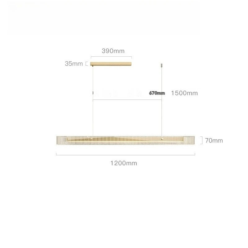 Sofia™ | Linear Pendant Lamp