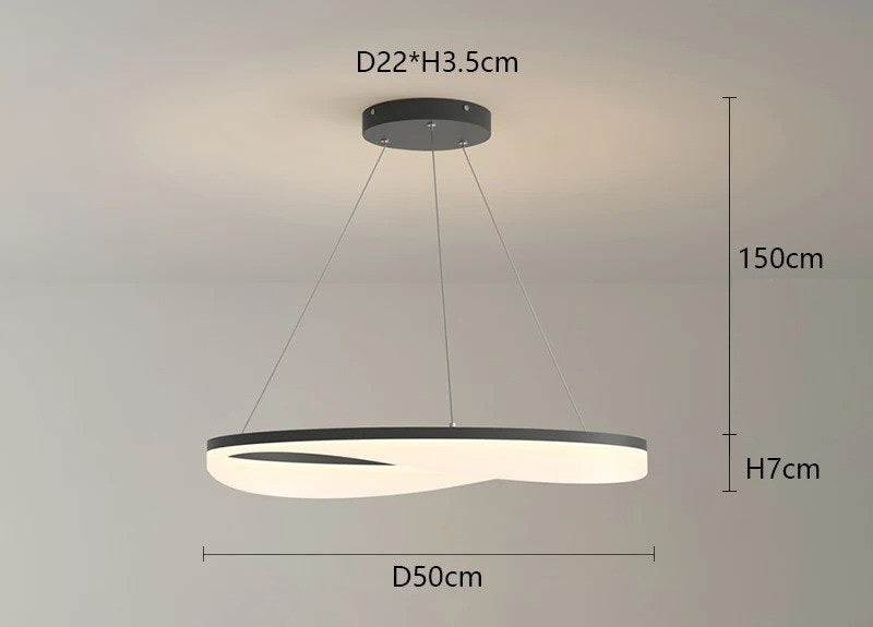 Harcadia™ | Modern Ring LED Chandelier