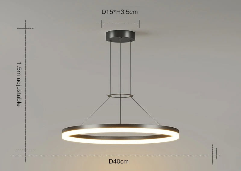 Elvaron™ | Modern geometric LED pendant light
