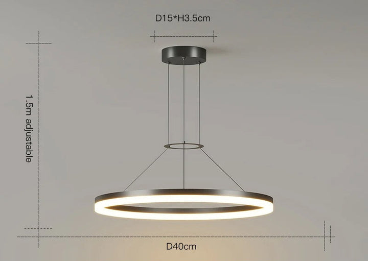 Elvaron™ | Modern geometric LED pendant light
