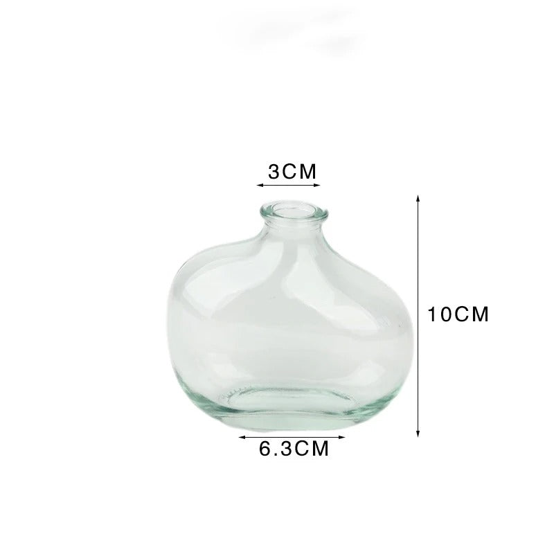 Homedeco 35™ | Elegant brown glass vase