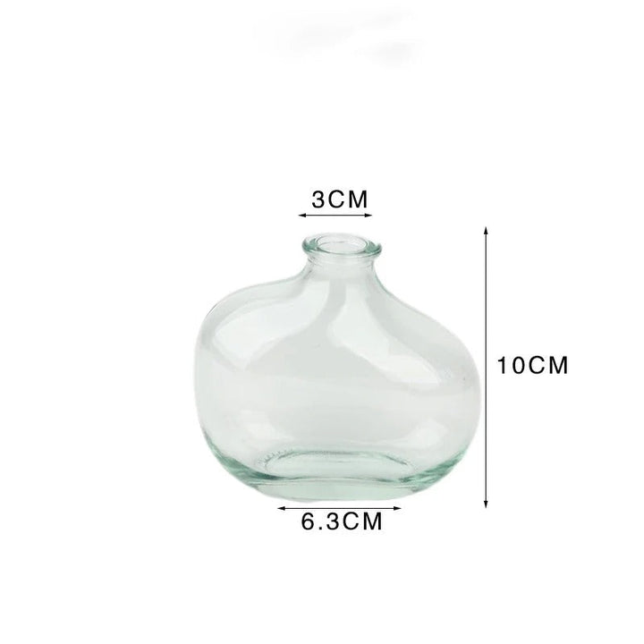 Homedeco 35™ | Elegant brown glass vase