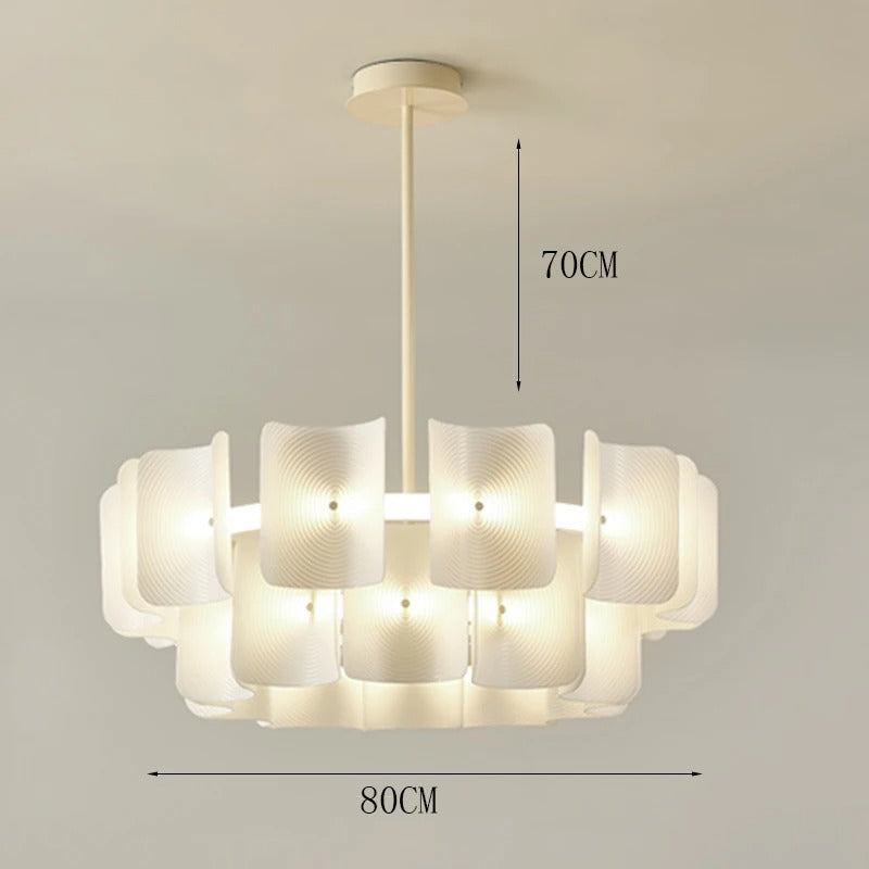 Paula™ | Minimalist LED Fingerprint Chandelier