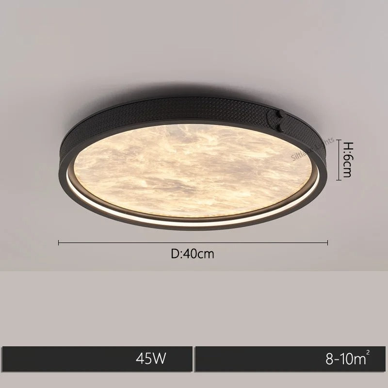 Elyra™ | Modern, luxurious round ceiling light