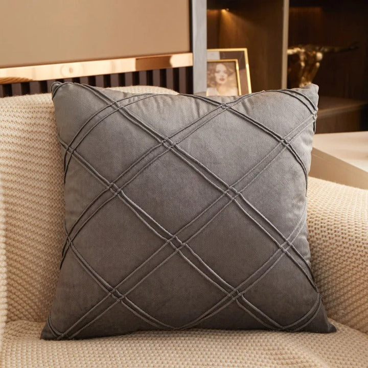 Firenze™ | Velvet cushion covers with a crinkled look