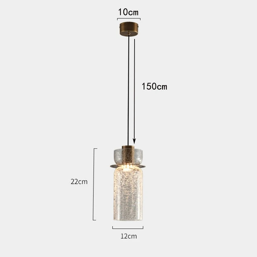 Finnley™ | Brass and glass warm light bulb