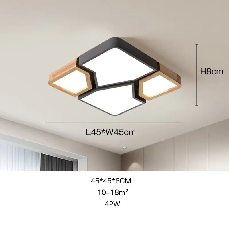 Thaloria™ | Nordic geometric ceiling light