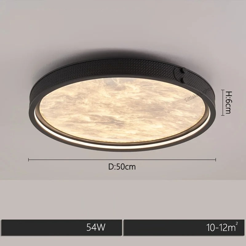 Elyra™ | Modern, luxurious round ceiling light