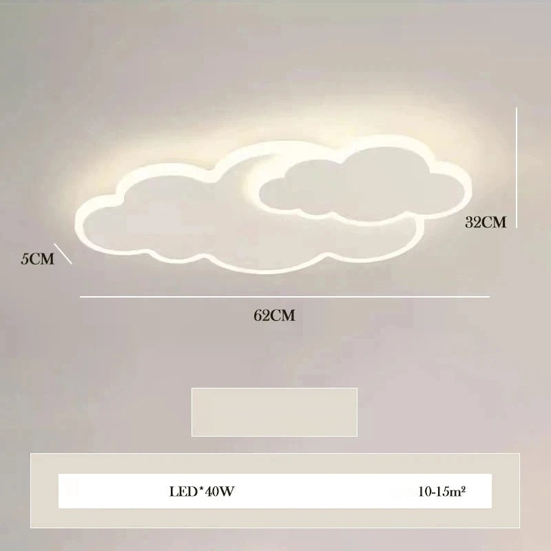 Finn™ | Playful Cloud Ceiling Light