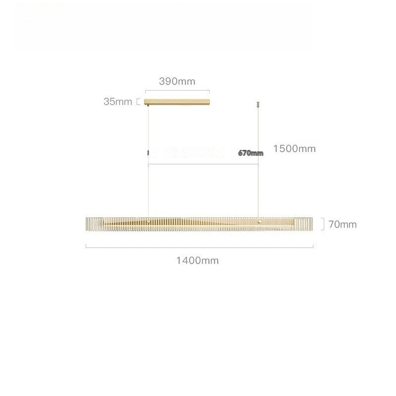 Sofia™ | Linear Pendant Lamp