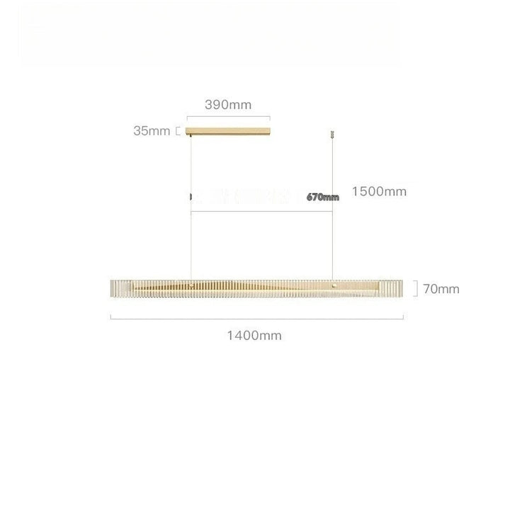 Sofia™ | Linear Pendant Lamp