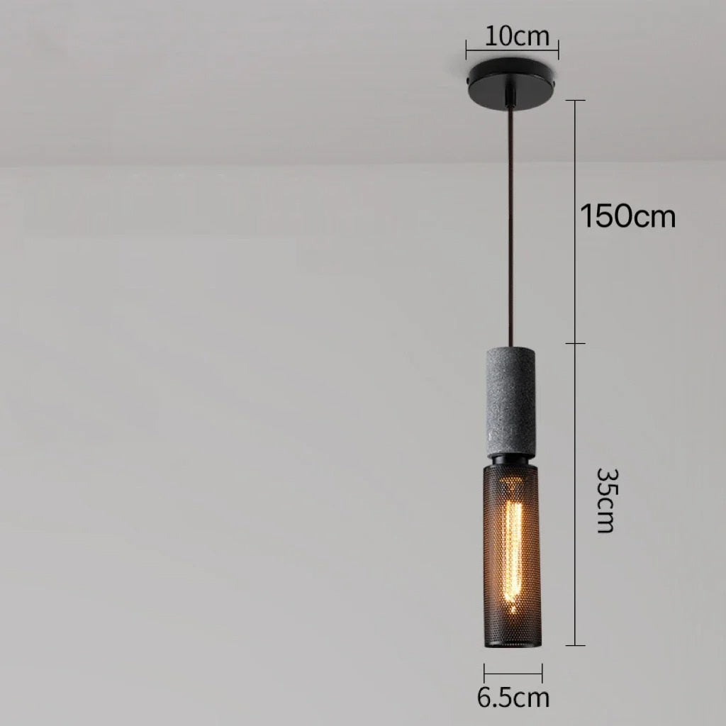 Soluvia™ | Industrial Cement Pendant Light Set