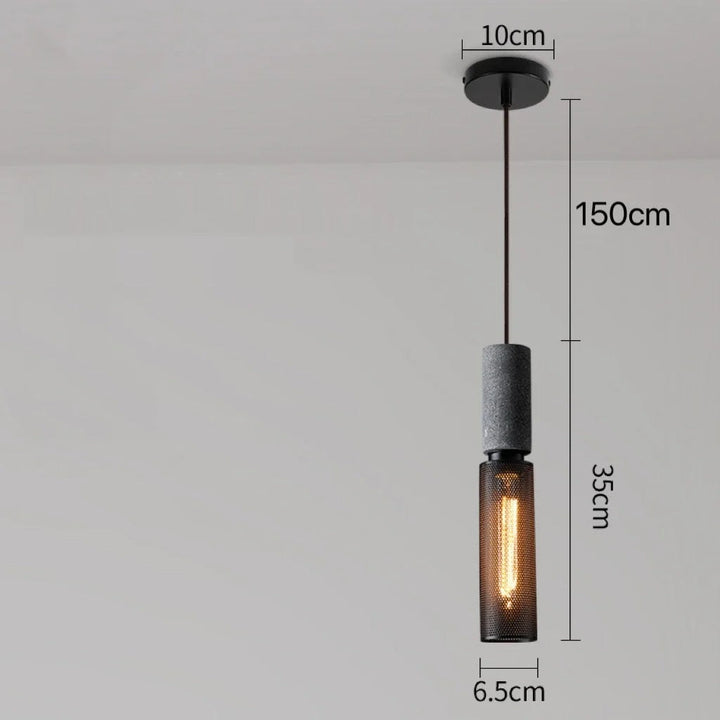 Soluvia™ | Industrial Cement Pendant Light Set