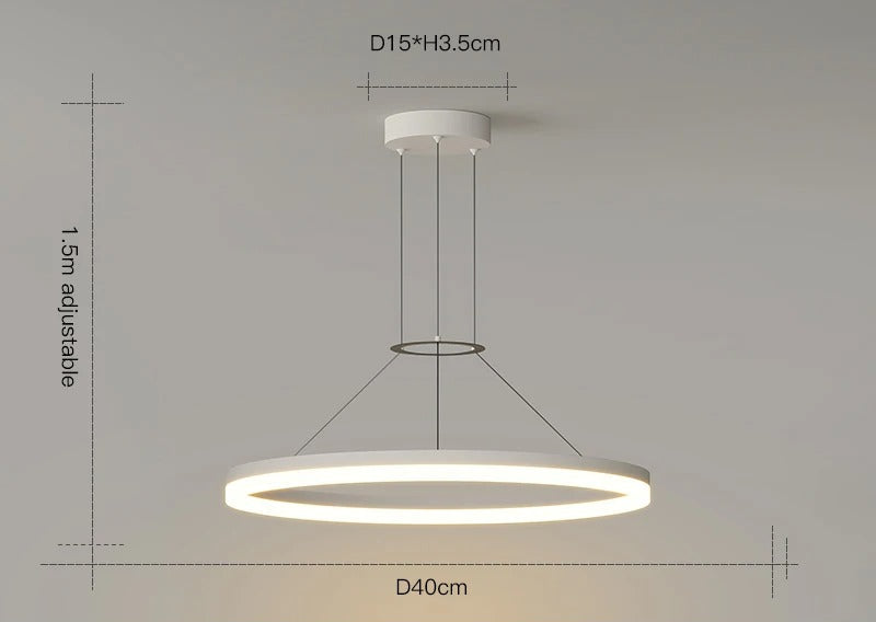 Elvaron™ | Modern geometric LED pendant light