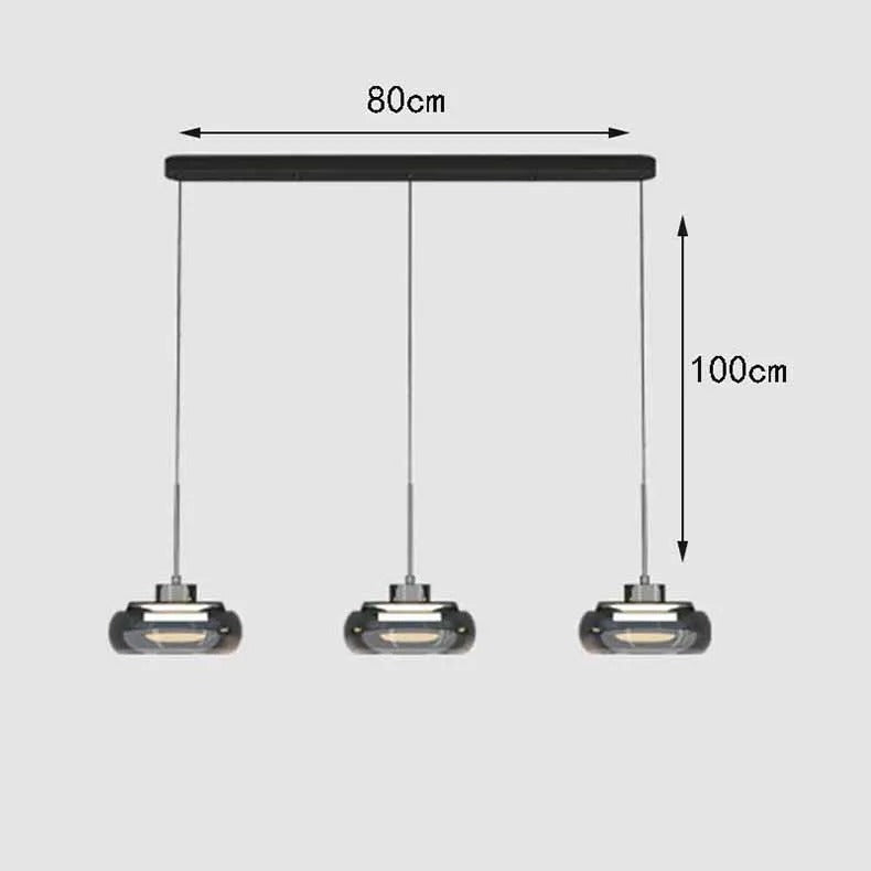 Hesperis™ | Modern Glass Pendant Light