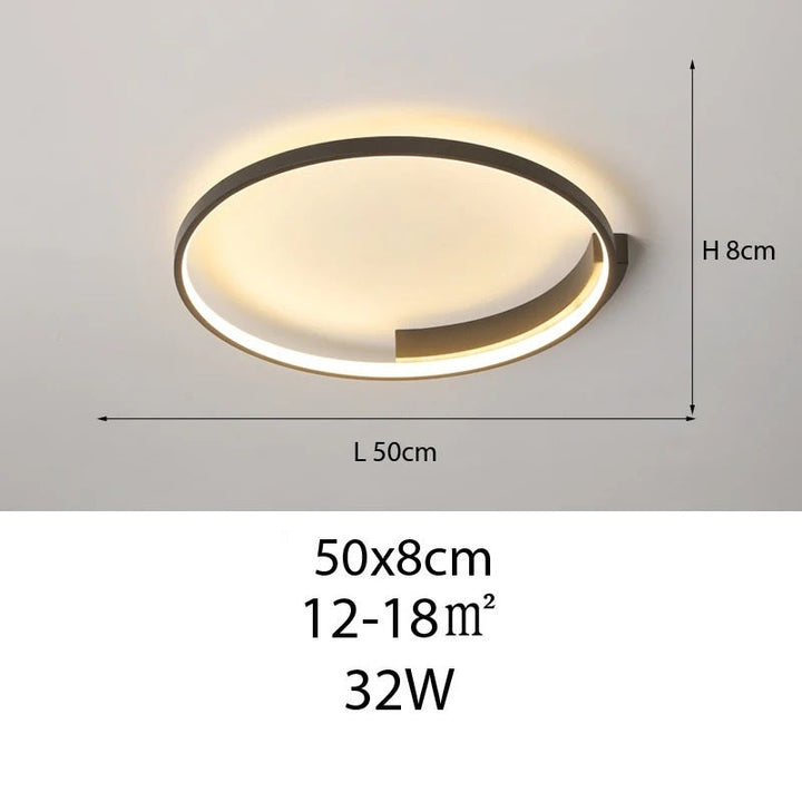 Aurevo™ | Modern minimalist round ceiling light