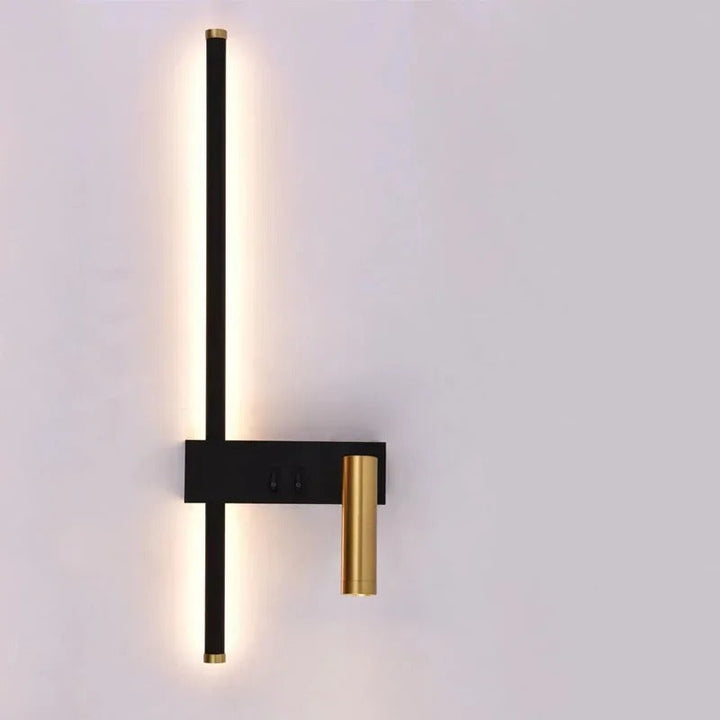 Taro™ | Black and Gold Wall Lamp