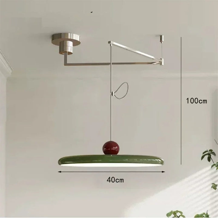 Elydris™ | Adjustable pendant light with swivel arm