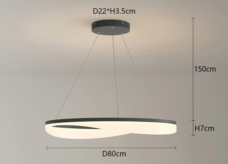 Harcadia™ | Modern Ring LED Chandelier