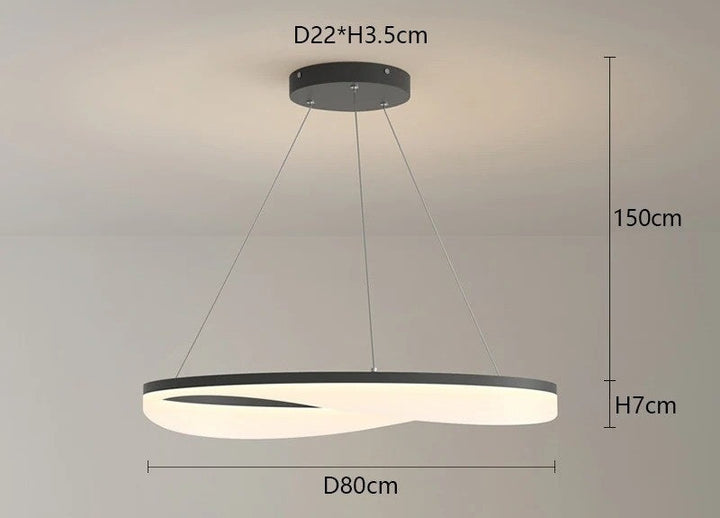 Harcadia™ | Modern Ring LED Chandelier