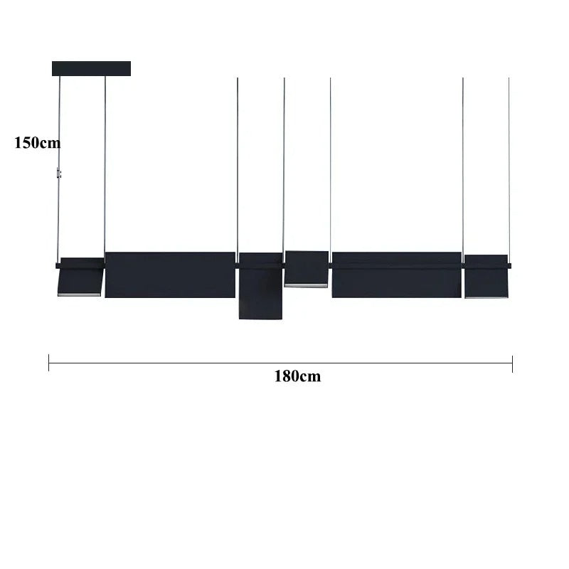 Faro™ | Modern Rotating LED Chandelier