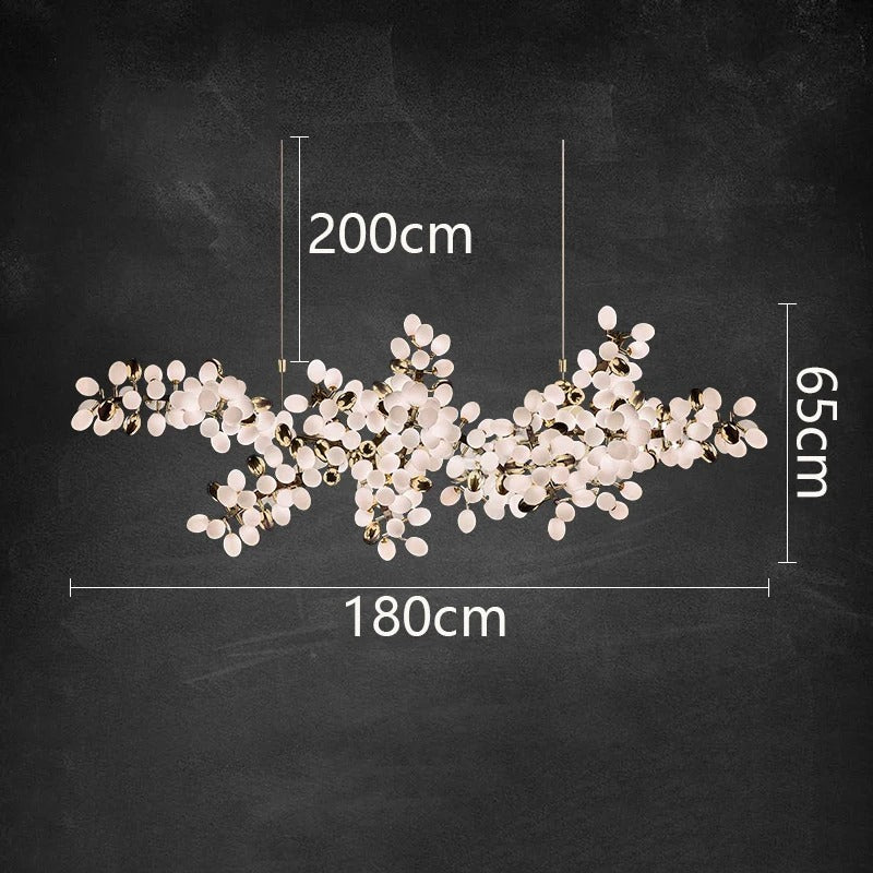 Gala™ | Grape Glass Art Chandelier