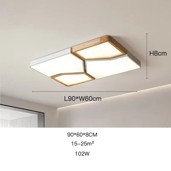 Thaloria™ | Nordic geometric ceiling light