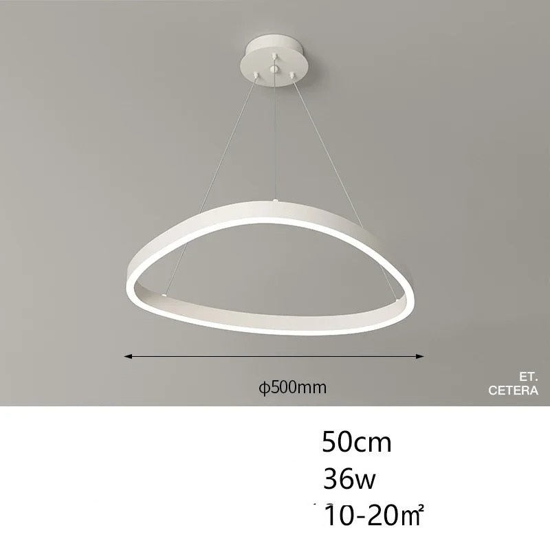 Lotta™ | Modern ring-shaped LED chandelier