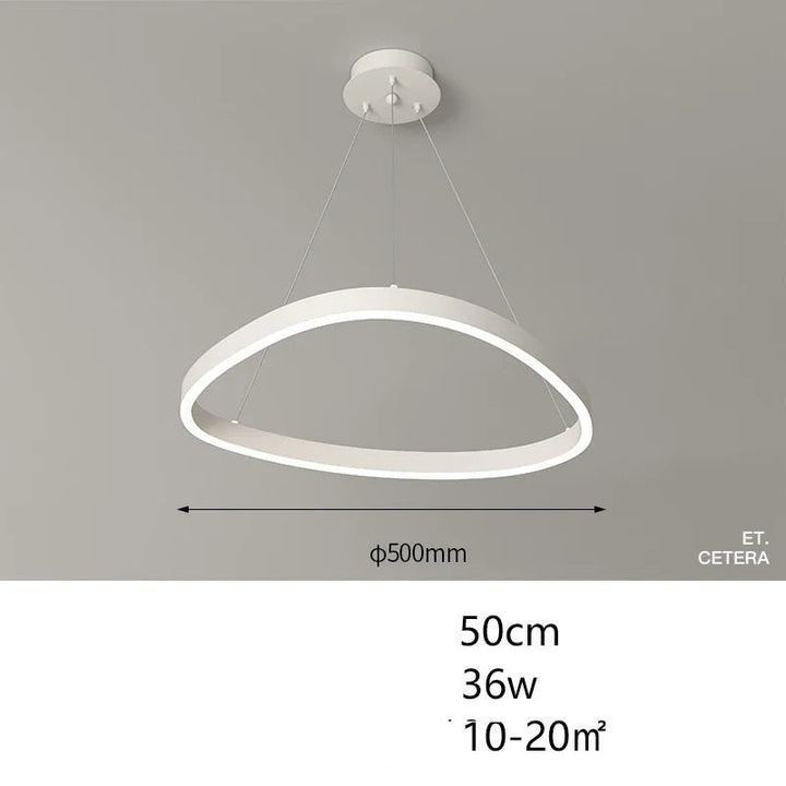 Lotta™ | Modern ring-shaped LED chandelier
