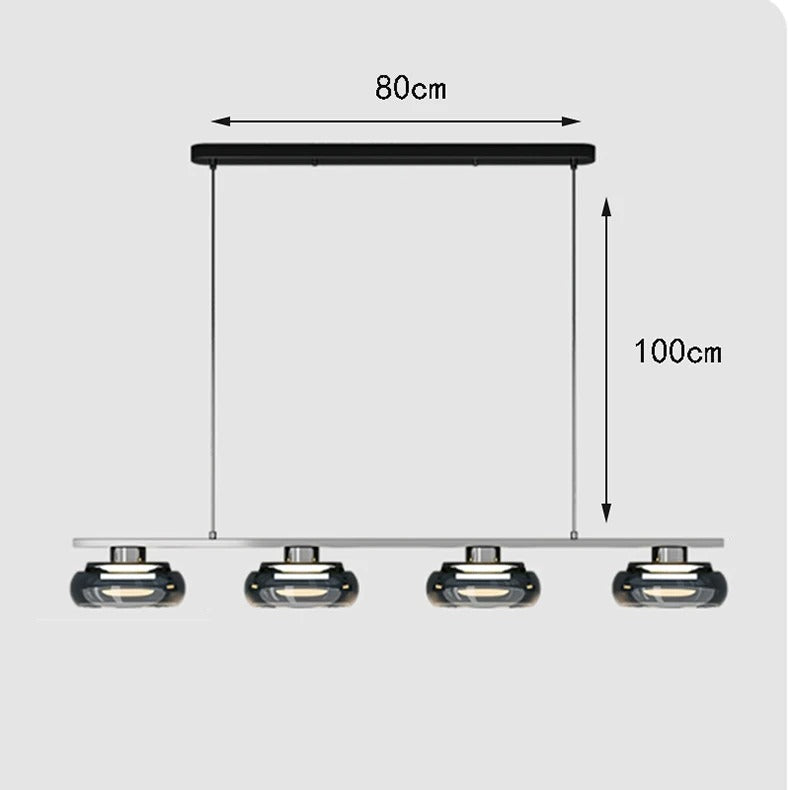 Hesperis™ | Modern Glass Pendant Light