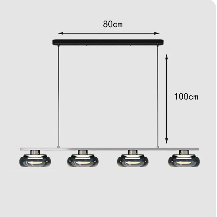 Hesperis™ | Modern Glass Pendant Light