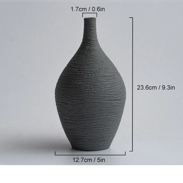 Sami™ | Ceramic vase with narrow opening