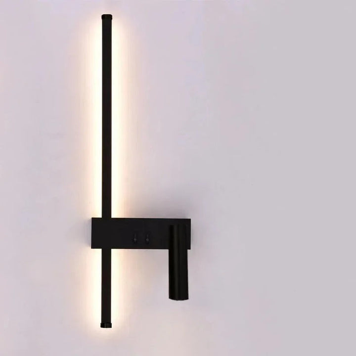 Taro™ | Black and Gold Wall Lamp