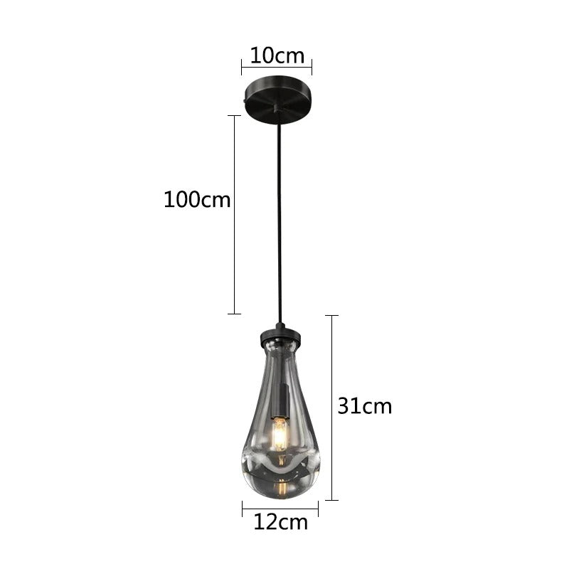 Vara™ | Raindrop Glass Pendant Light