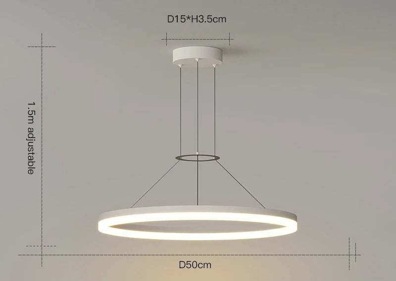 Elvaron™ | Modern geometric LED pendant light