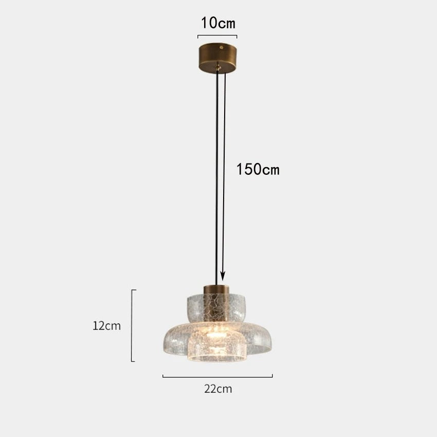 Finnley™ | Brass and glass warm light bulb