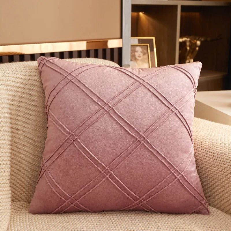 Firenze™ | Velvet cushion covers with a crinkled look