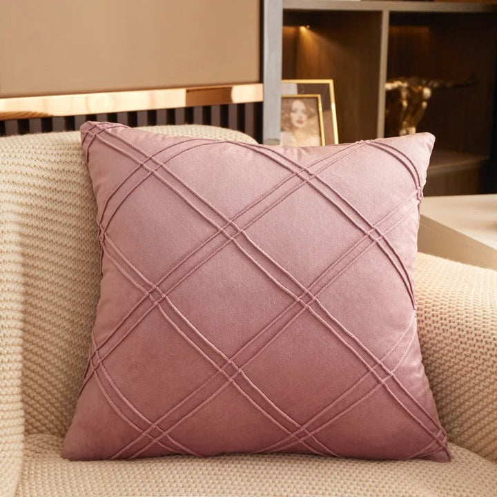 Firenze™ | Velvet cushion covers with a crinkled look