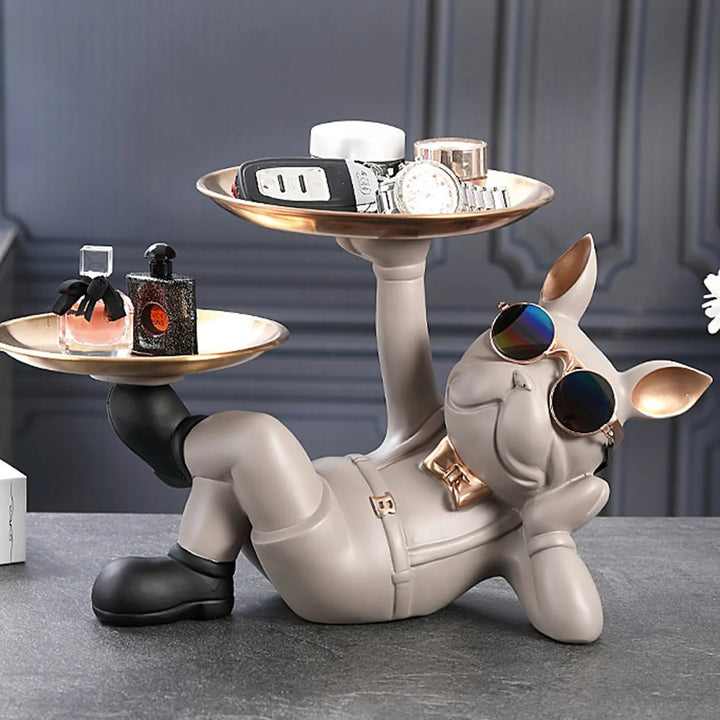 Milo™ | French Bulldog Butler Statue